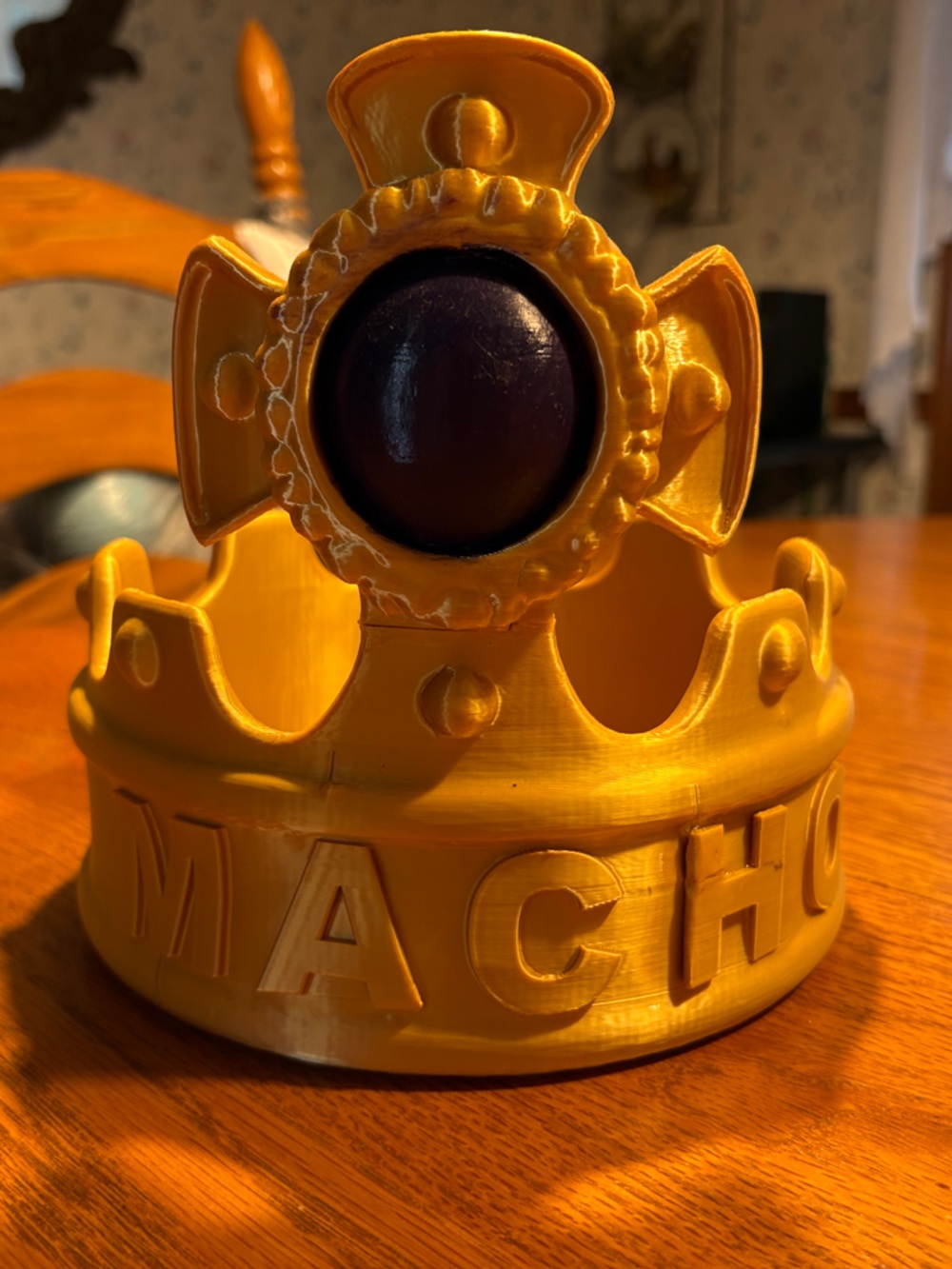 3D Printed Macho King Randy Savage Crown